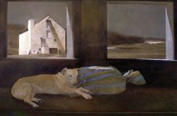 Peinture sur toile de Andrew Wyeth Night Sleeper 1979 reproduction peinte à la main