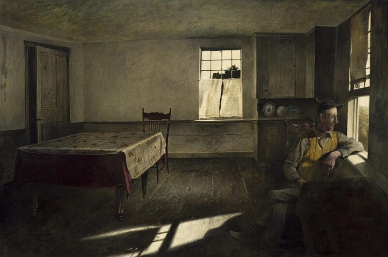 Andrew Wyeth Portrait Of Henry Teel - 1945