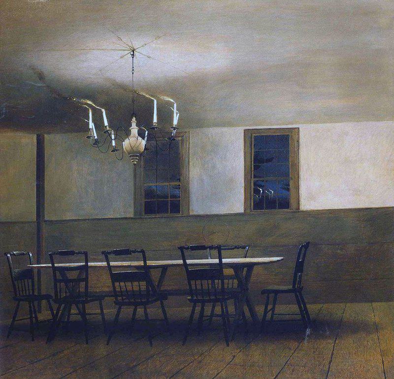Andrew Wyeth The Time Of The Witches 1977