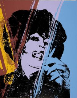 Peinture sur toile de Andy Warhol Drag Queen 1975 reproduction peinte à la main