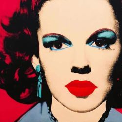 Peinture sur toile de Andy Warhol Judy Garland 1970 reproduction peinte à la main