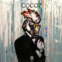 Peinture sur toile de Anto Fils De Pop Coco7 reproduction peinte à la main