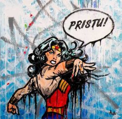 Peinture sur toile de Anto Fils De Pop Pristu reproduction peinte à la main