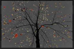 Peinture sur toile de Arman N 24 Dark Trees Series reproduction peinte à la main