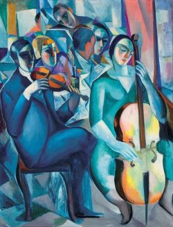 Peinture sur toile de Armand Schonberger Musicians 1929 reproduction peinte à la main