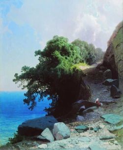 Peinture sur toile de Arsenij Mescherskij Seascape reproduction peinte à la main