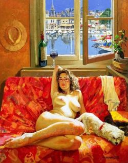 Peinture sur toile de Artur Muharremi Window S Breeze reproduction peinte à la main