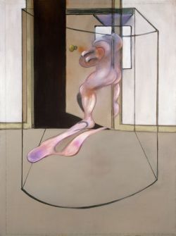 Peinture sur toile de Bacon Triptych Inspired By The Oresteia Of Aeschylus - 1981 - Part 3 reproduction peinte à la main