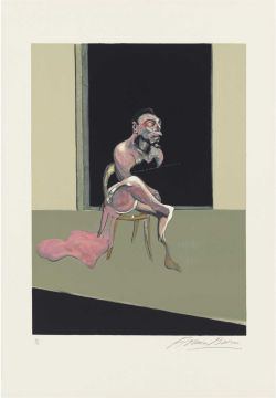 Bacon Triptyque, Aout 1972 - Partie 1 reproduction peinte à la main