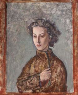 Peinture sur toile de Balthus Portrait De Rosabianca Skira 1949 reproduction peinte à la main