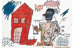 Peinture sur toile de Basquiat Earlm 1982 reproduction peinte à la main