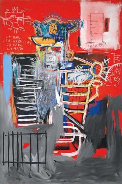 Peinture sur toile de Basquiat La Hara 1981 reproduction peinte à la main