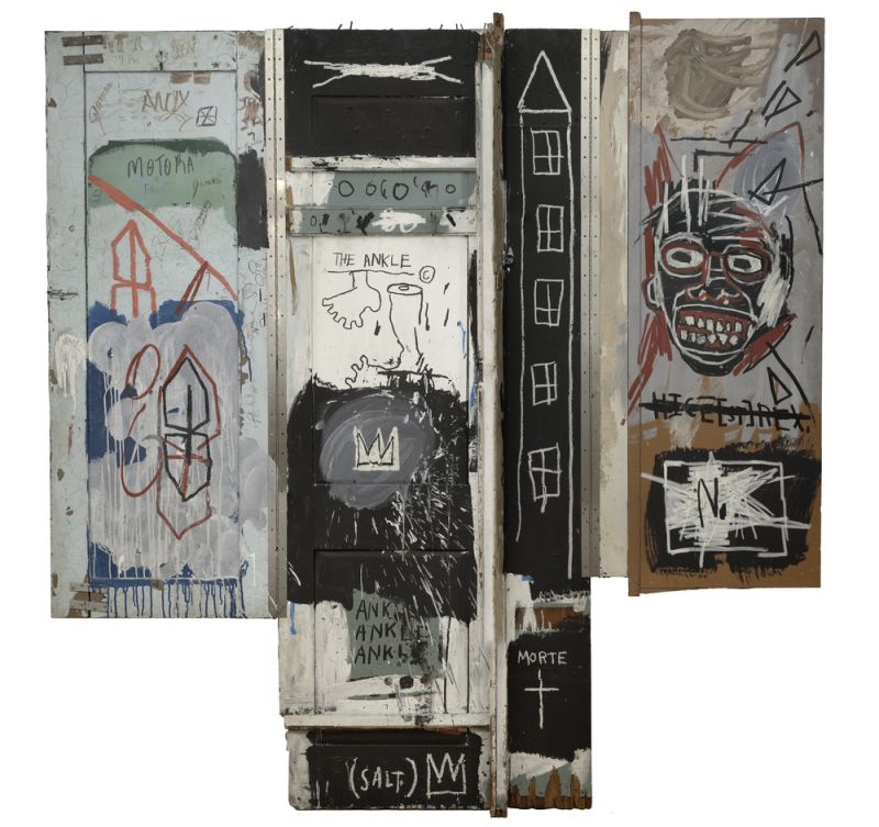 Basquiat Portrait Of The Artist As A Young Derelict 207.3 X 209.2