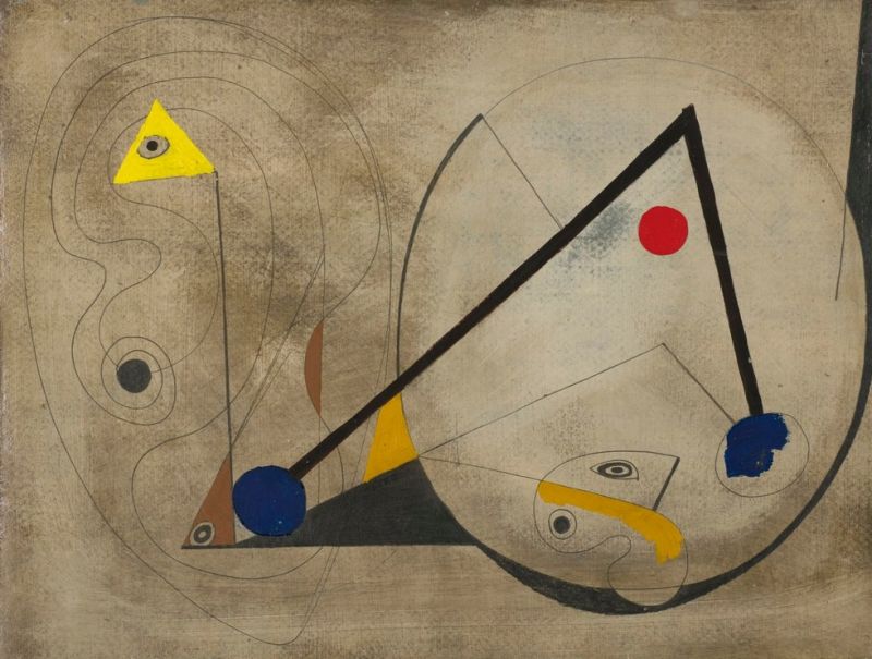 Ben Nicholson, On receiving a cheque for £100, 1933