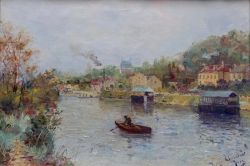 Peinture sur toile de Betzy Akersloot-berg From The River Seine reproduction peinte à la main