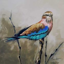 Bird On A Branch reproduction peinte à la main