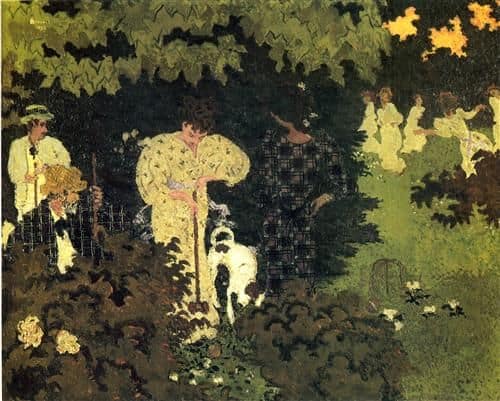 Bonnard - Cre Puscule Ou La Partie De Croquet