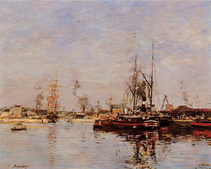 Boudin, Le Port du Havre - 1889