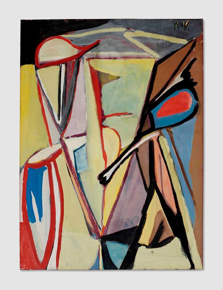 Bram van Velde, Sans titre, Montrouge - 1946