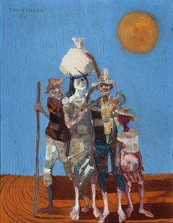Peinture sur toile de Candido Portinari Withdrawals reproduction peinte à la main