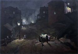 Peinture sur toile de Carl Gaertner The Popcorn Man 1930 reproduction peinte à la main