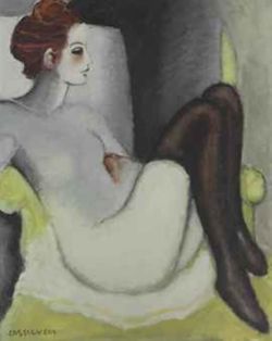 Peinture sur toile de Cassigneul Nu En Bas reproduction peinte à la main