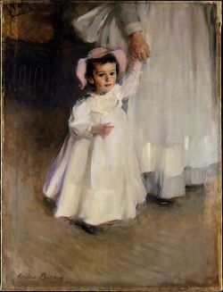 Peinture sur toile de Cecilia Beaux, Ernesta (Child with Nurse), 1894 reproduction peinte à la main