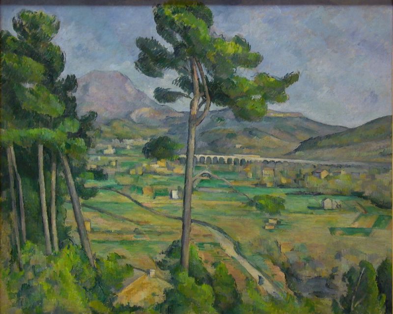 Cezanne La Montagne Sainte Victoire Vue De Montbriand