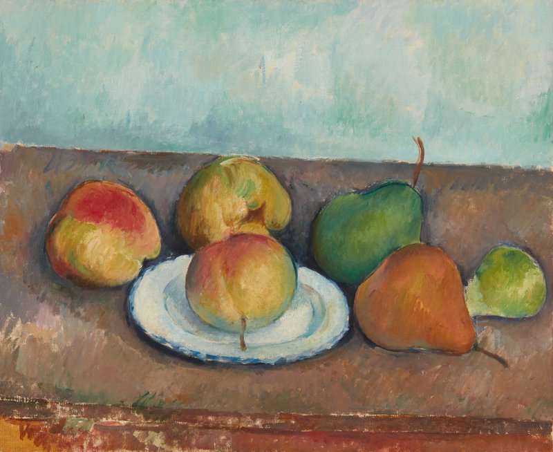 Cezanne Paul Nature Morte. Pommes Et Poires Ca. 1888-90