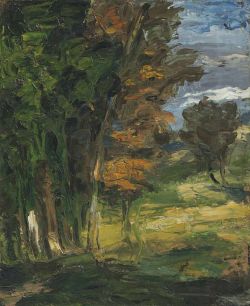 Peinture sur toile de Cezanne Paul Paysage 1862-64 reproduction peinte à la main