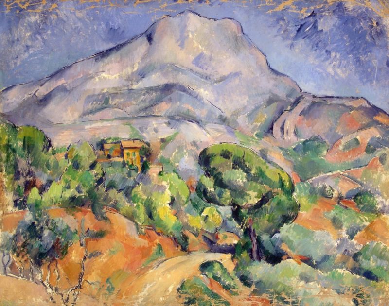 Cezanne Route De La Montagne Sainte Victoire