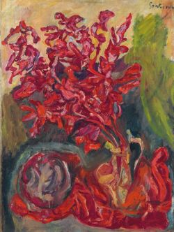 Peinture sur toile de Chaim Soutine Les Glaieuls C. 1919 reproduction peinte à la main