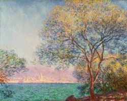 Peinture sur toile de Claude Monet Morning At Antibes 1888 reproduction peinte à la main