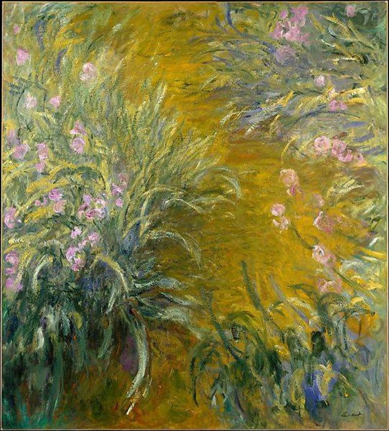 Claude Monet, The Path through the Irises,1914–17