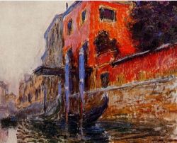 Peinture sur toile de Claude Monet The Red House 1908 reproduction peinte à la main