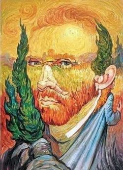 Peinture sur toile de Composition From Vincent Van Gogh reproduction peinte à la main