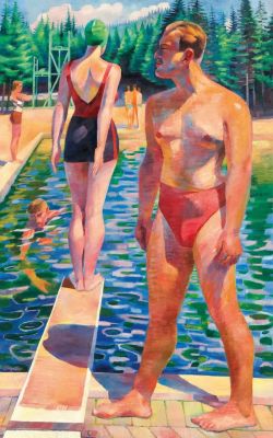 Peinture sur toile de Conrad Felix Muller Untitled 1931 reproduction peinte à la main