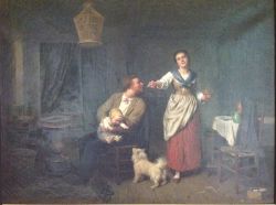 Peinture sur toile de Craeyvanger, Sans titre reproduction peinte à la main