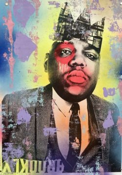 Peinture sur toile de Dain Notorious reproduction peinte à la main