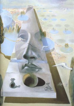Dali Apparition Of The Visage Of Aphrodite reproduction peinte à la main