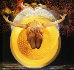 Dali Ascension reproduction peinte à la main