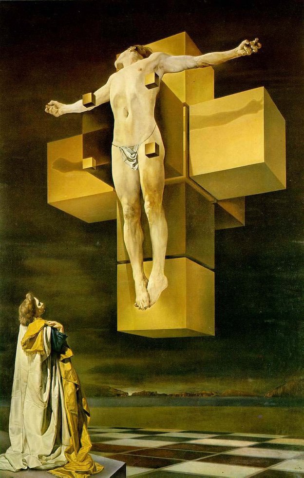 Dali Crucifixion Corpus Hypercubus