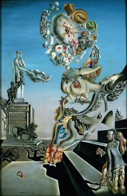 Dali Disastrous Game reproduction peinte à la main