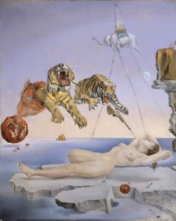 Dali Dream Caused By The Flight Of A Bee reproduction peinte à la main