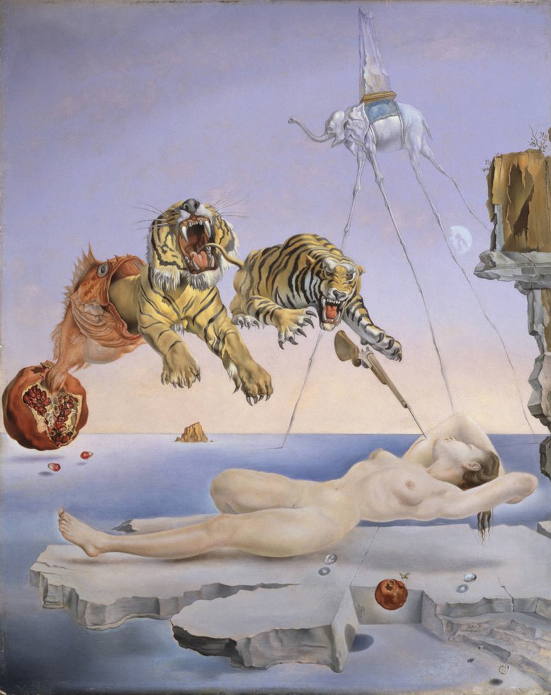 Dali Dream Caused By The Flight Of A Bee