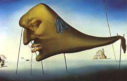 Dali Sleep reproduction peinte à la main