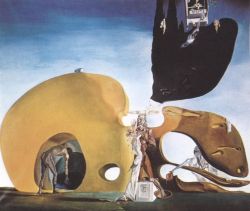 Dali The Birth Of Liquid Desires reproduction peinte à la main