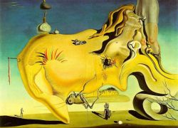 Dali The Great Masturbator reproduction peinte à la main