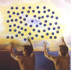 Dali The Harmony Of The Spheres reproduction peinte à la main