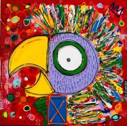 Peinture sur toile de David Ferreira Paratoto reproduction peinte à la main